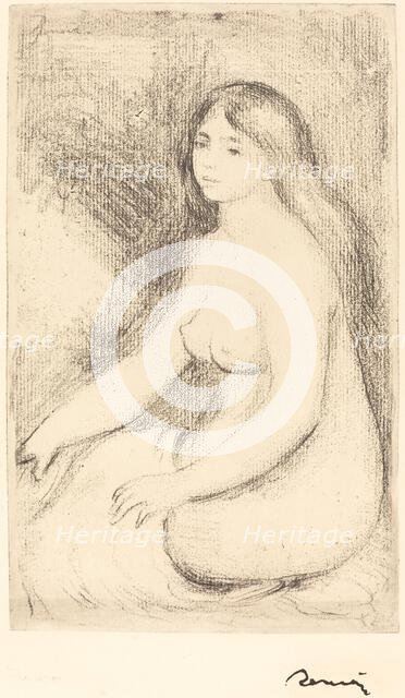 Seated Bather (Baigneuse assise), c. 1905. Creator: Pierre-Auguste Renoir.