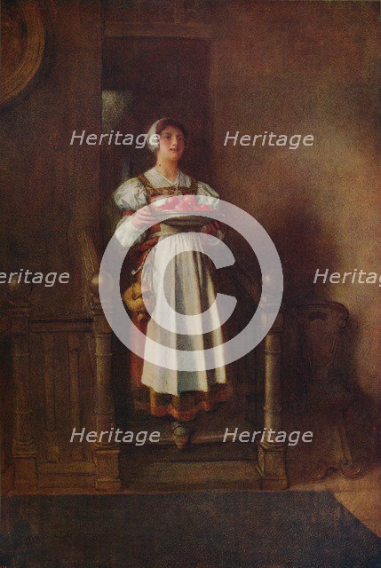 'A Maid of the Hostel', c1800. Artist: William John Wainwright.