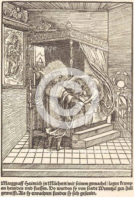 Marggraff Hainrich in Marhern ..., c. 1503. Creator: Master of the Legend Scenes.