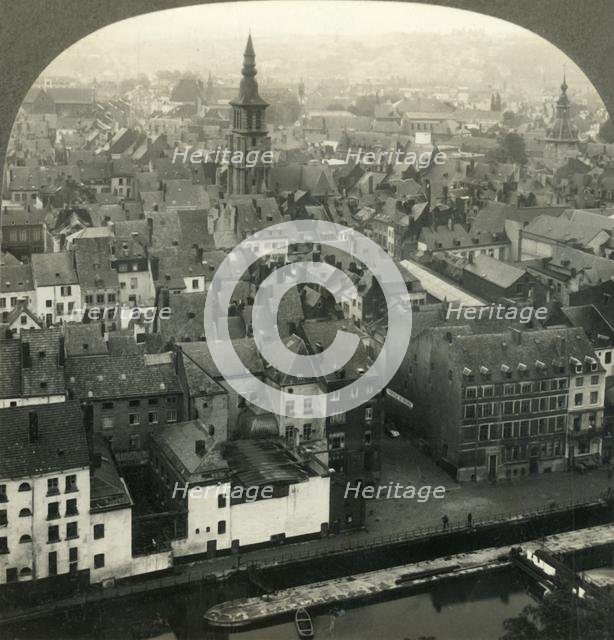 'Namur, Belgium, from the Fortress Hill', c1930s. Creator: Unknown.