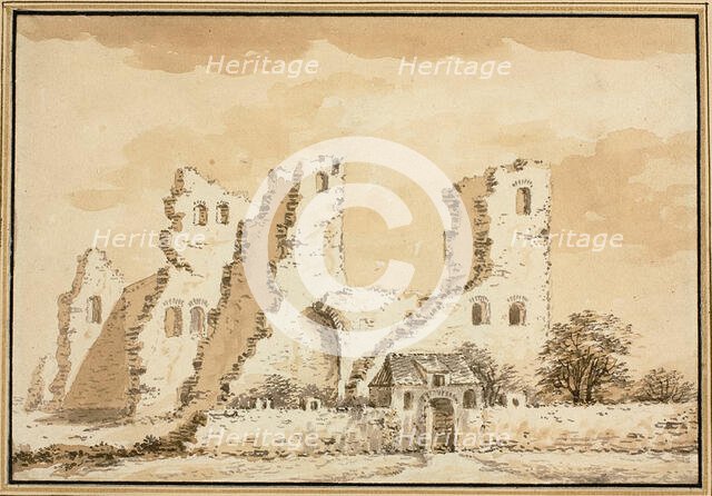 Altena Castle, Near Delft, Demolished in 1572, n.d. Creator: Abraham Rademaker.