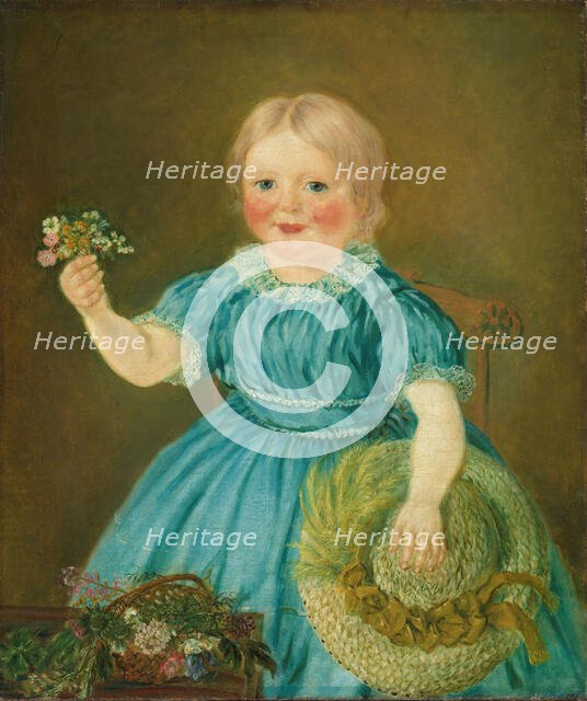 Portrait of Caroline Steen Torshaug, 1862. Creator: Matthias Stoltenberg.