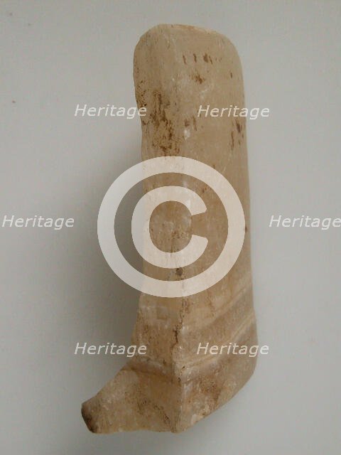 Vessel Fragment, Coptic, 4th-7th century. Creator: Unknown.