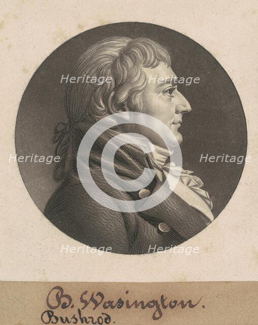 William Augustine Washington III, 1804. Creator: Charles Balthazar Julien Févret de Saint-Mémin.