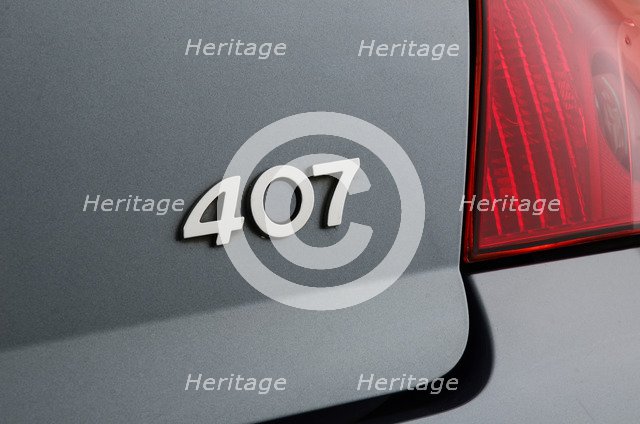 2004 Peugeot 407  Artist: Unknown.