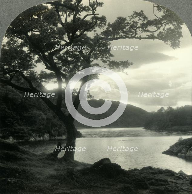 "The Spot an Angel Deigned to Grace" - Loch Katrine, Scotland', c1930s. Creator: Unknown.