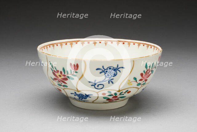 Slop Bowl, Worcester, c. 1770. Creator: Royal Worcester.