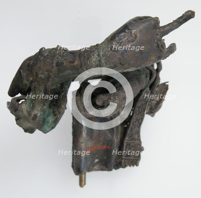 Two Fragments of Hands, French, 13th century. Creator: Unknown.