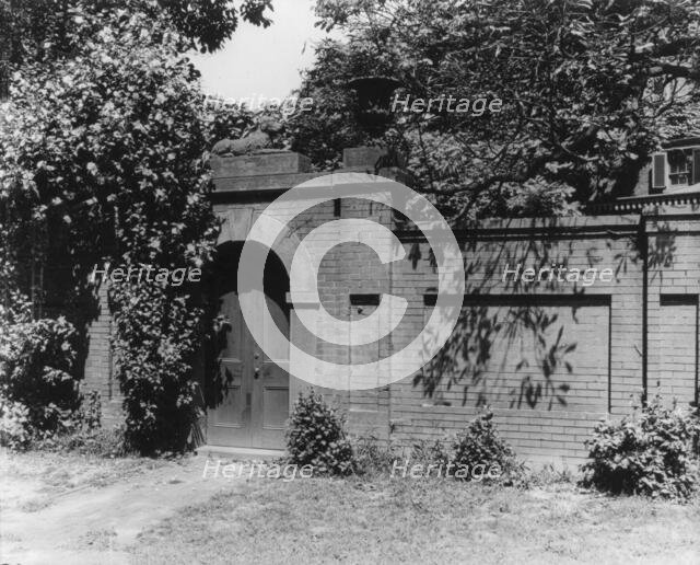 Corcoran House, at NE corner of Conn. and H, N.W., Washington, D.C., c1900. Creator: Frances Benjamin Johnston.