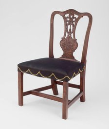 Side Chair, c. 1780/90. Creator: Unknown.