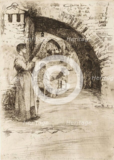 Retaie, 1881. Creator: Otto Henry Bacher.