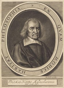 Thomas Hoobs (Thomas Hobbes), after 1664. Creator: William Faithorne.
