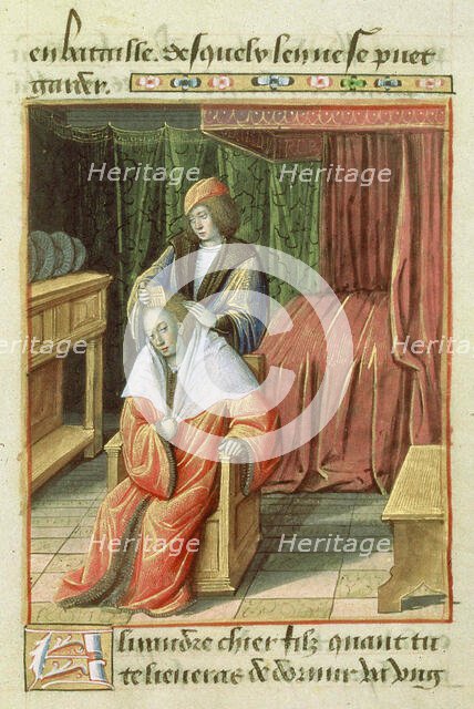 Miniature from Le Secret des secrets (Français 18145), 15th century. Creator: Anonymous master.