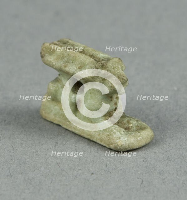 Amulet of a Hare, Egypt, Late Period, Dynasties 26-31 (664-332 BCE). Creator: Unknown.