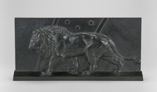 Lion of the Column of July, model 1836, cast by 1873. Creator: Antoine-Louis Barye.