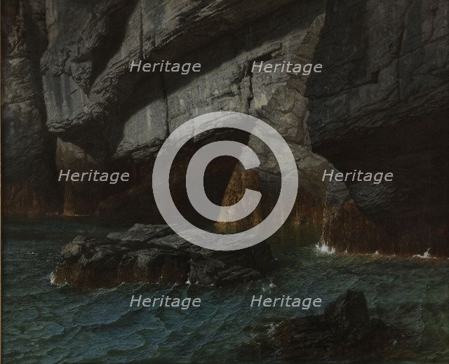 Côtes de Belleville. Artist: Penguilly L'Haridon, Octave (1811-1872)