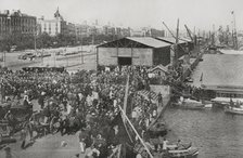 Troops returning from the Philippines, February 27, 1898.  Creator: Unknown.