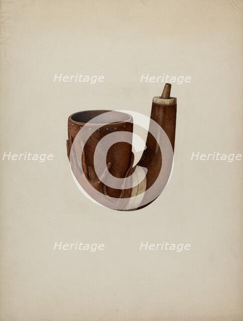 Pipe, c. 1939. Creator: Malcolm Hackney.