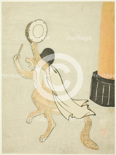 The Dancing Fox, 1766. Creator: Unknown.