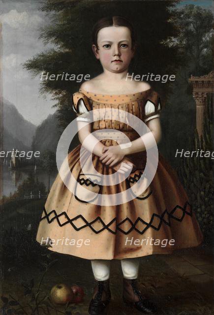 Minnie Willard, 1860s. Creator: Archibald Willard (American, 1836-1918).