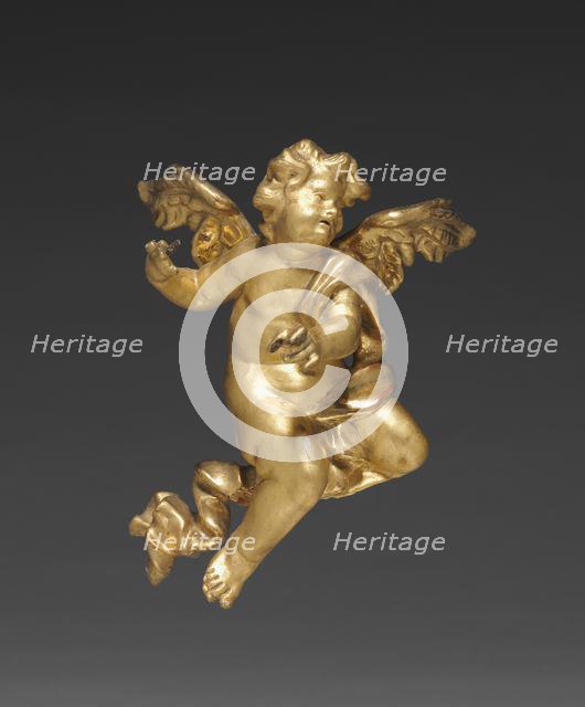 Altarpiece with Relics - Putto, middle left, c. 1735-1740. Creator: Joseph Matthias Götz (German, 1696-1760); Workshop, and.