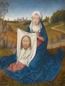 Saint Veronica [obverse], c. 1470/1475. Creator: Hans Memling.
