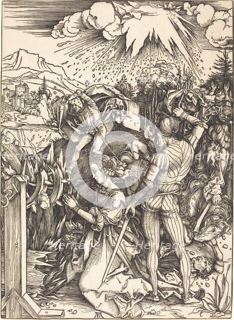 The Martyrdom of Saint Catherine, c. 1497/1499. Creator: Albrecht Durer.