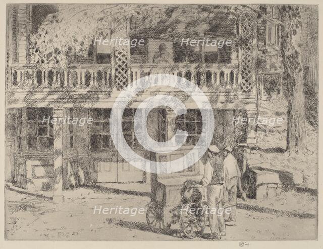 Toby's, Cos Cob, 1915. Creator: Frederick Childe Hassam.