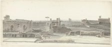 The Baths of Caracalla and Three Capitals from the Villa Mattei in Rome, c.1809-c.1812. Creator: Josephus Augustus Knip.