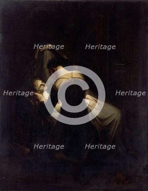 Romeo at Juliet's Deathbed.