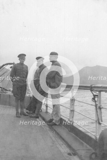 Aboard S.S. Victoria, between c1900 and 1916. Creator: Unknown.