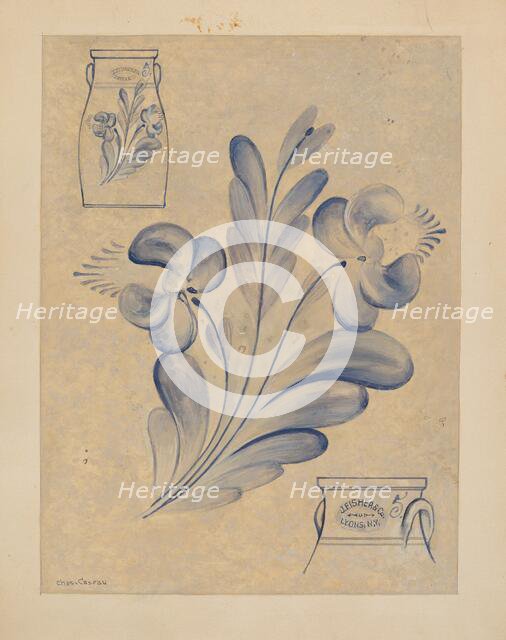 Churn, c. 1937. Creator: Charles Caseau.