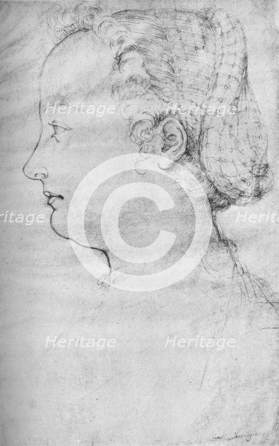 Portrait of a Lady, 16th century, (1923). Artist: Parmigianino    