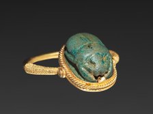 Scarab Ring, 1540-1069 BC. Creator: Unknown.