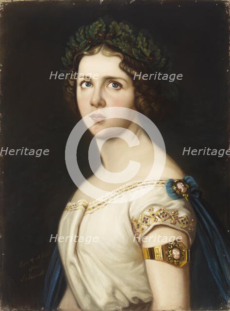 Jenny Lind as a "Norman", c1840s. Creator: Maria Rohl.