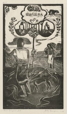 Noa Noa (Fragrant, Fragrant), 1894/1895. Creator: Paul Gauguin.