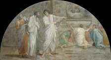 Apparition of Saint Didacus above his sepulchre, 1604-1607. Artist: Carracci, Annibale (1560-1609)