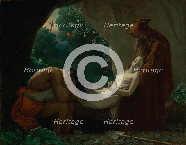 Burial of Atala, after 1808. Creator: Unknown.