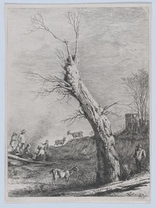 Winter, after a drawing completed in Saint-Chamond, 1795. Creator: Jean-Jacques de Boissieu.