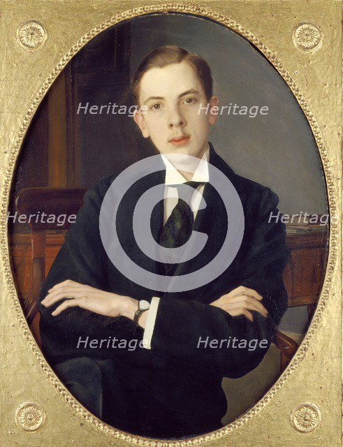 Evgenii Sergheevich Mikhailov, the Artist's Nephew, 1916. Artist: Konstantin Somov.
