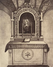 XIIIe Station. Jésus est remis entre les mains de sa mère. Cet autel est construi..., 1860 or later. Creators: Louis de Clercq, H Jannin.
