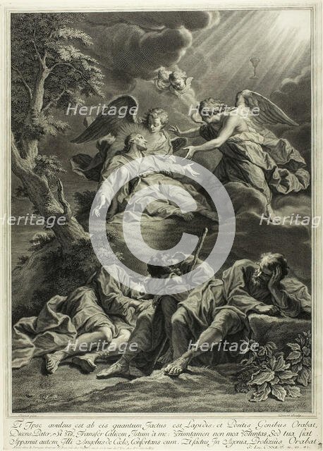 Christ at Gethsemane, n.d. Creator: Pierre Imbert Drevet.