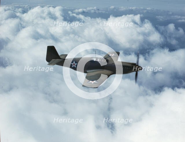 North American's P-51 Mustang Fighter..., North American Aviation, Inc., Inglewood, Calif., 1942. Creator: Mark Sherwood.