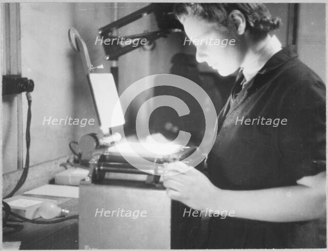 Royal Air Force No. 2 School of Photography, Palatine Road, Blackpool, 1942-1943. Creator: Barnet Saidman.