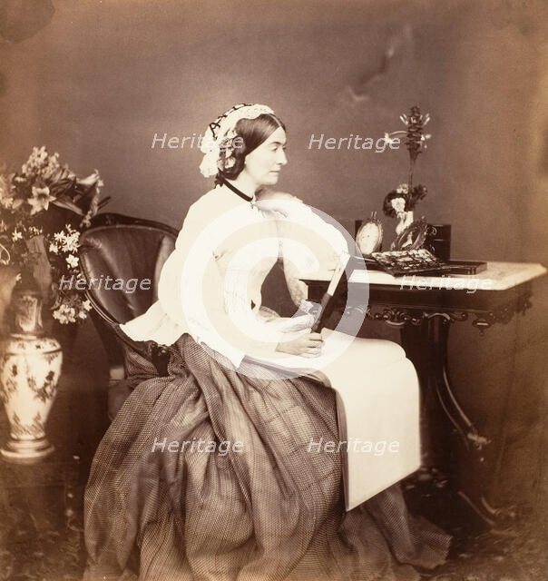 The Countess Canning, Calcutta, 1861. Creator: Josiah Rowe.