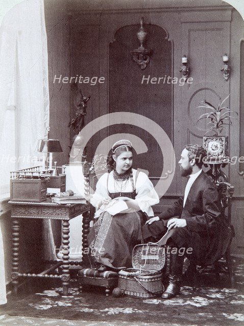 'Russian Composition', c1870s-c1880s.  Artist: Andrei Osipovich Karelin