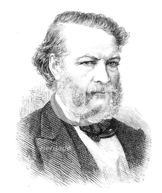 The late Henri Conscience, Flemish novelist, 1883. Creator: Unknown.