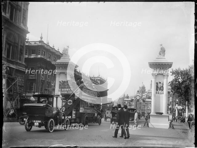 Whitehall, City of Westminster, London, 1911. Creator: Katherine Jean Macfee.