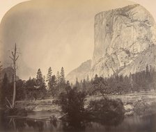 Tutucanula, El Capitan, 4000 Feet, 1861. Creator: Carleton Emmons Watkins.