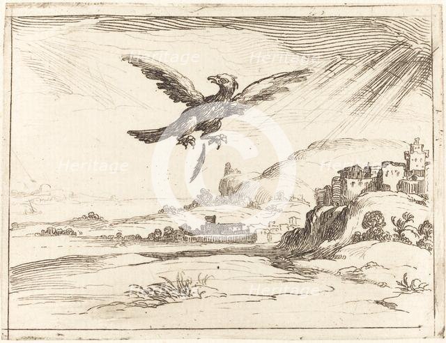 Eagle Losing an Old Feather, 1628. Creator: Jacques Callot.
